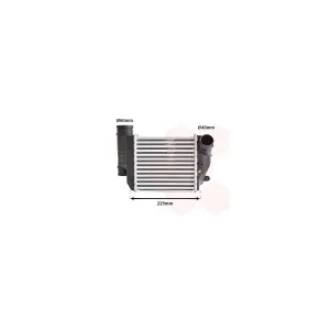 VAN WEZEL Intercooler, échangeur pour AUDI: A6 (Ref: 03004304)