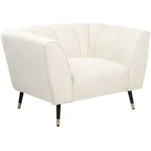 Fauteuil Orsta Tissu Beige