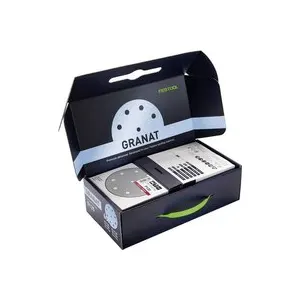 Pack de 60 abrasifs granat d125 gr-set