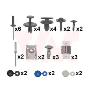 VAN WEZEL Kit d'assemblage, pare-chocs pour PEUGEOT: 307 (Ref: 4040794)