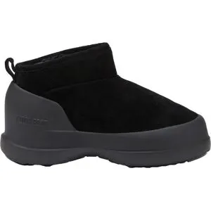 Moon Boot - Luna Low Boot Suede W Black - 37 - Chaussures après-ski