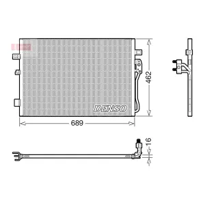 DENSO DCN09145 Condenseur, climatisation