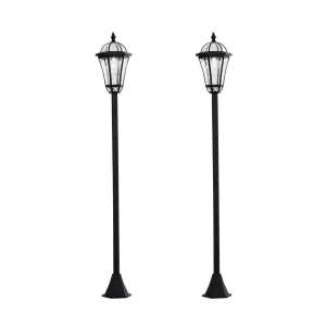 Lot De 2 Luminaires Solaires