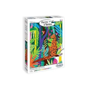 Palette d'artiste - jungle panther