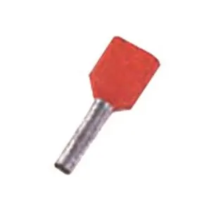 Intercable 180775 Embout double dextrémité de câble 1 mm² partiellement isolé rouge 1 pc(s) Piece