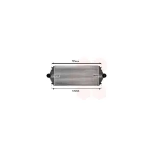 VAN WEZEL 09004086 Intercooler