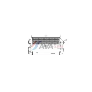 Intercooler, Échangeur Ava Quality Cooling Bw4282 Bmw