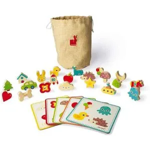 Janod Jeu de reconnaissance tactile Memory touch