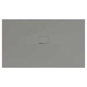 V&B; Bac à douche Squaro Infinity 170x100x4 cm, gris, installation affleurante ; Villeroy & Boch (U…