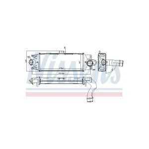 NISSENS 96202 Intercooler