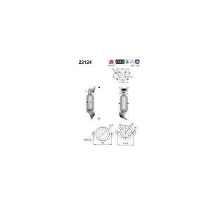 AS 22124 Catalyseur