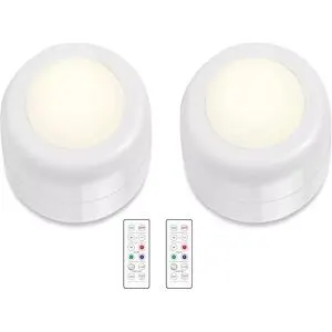 INF Spot LED avec télécommande Paquet de 2