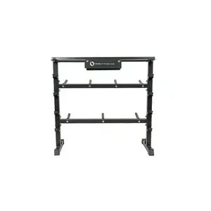Support de barre avec haltère musculation HMS STR12 Premium
