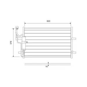 VALEO Condenseur, climatisation pour MAZDA: 5, 3 (Ref: 814265)