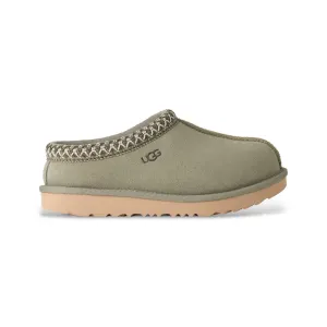 UGG unisex pour enfant. 1019066K Chaussons en cuir Tasman II vert (36), Plat, Aucun, Homewear, mode…