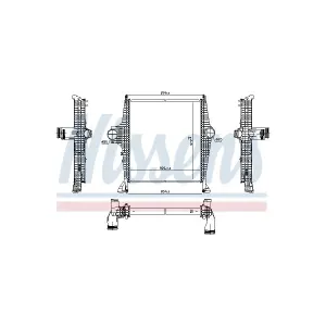 NISSENS 961287 Intercooler
