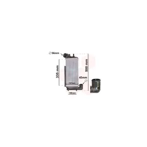 VAN WEZEL Intercooler, échangeur pour FORD: C-Max, Connect, Focus, Kuga (Ref: 18004471)