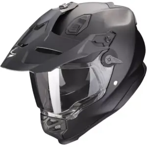 Casque Scorpion ADF-9000 Air Solid Noir Perle Mat - Casque Intégral Scorpion