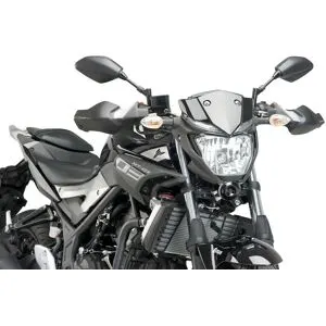 Protèges-mains Puig Moto Apparence carbone
