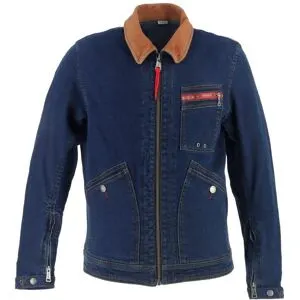 Blouson Moto Helstons JAMES Bleu Dirty