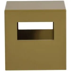vtwonen Table d'appoint en mdf jaune