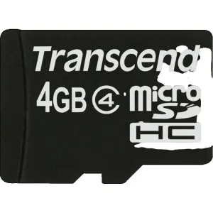 Carte Mémoire Transcend Microsdhc 4gb Class 4