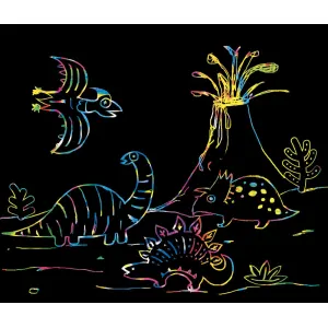 Mon 1er scratch art pochoir