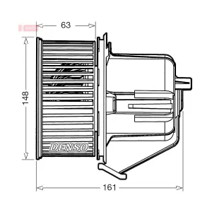 Ventilation Intérieure Dea07027 Denso Denso Dea07027 Citroen