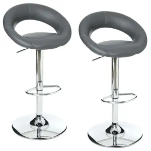 Ensemble De 2 Tabourets Sasha Gris
