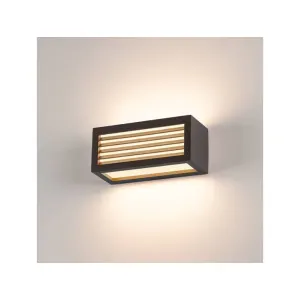 Box-l E27 Applique, Carrée, Anthracite, E27, Max. 18w