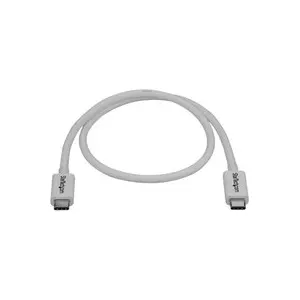 StarTech.com Câble Thunderbolt 3 de 50 cm - 40 Gb/s - Compatible Thunderbolt, USB et DisplayPort…
