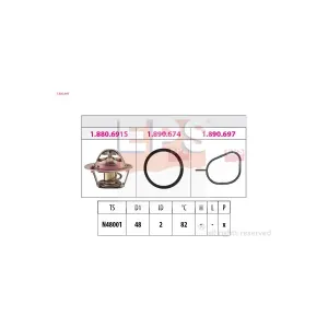 FACET 7.8691 Thermostat d'eau