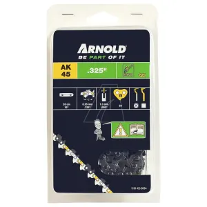 Chaîne de tronçonneuse 325 /1,3 mm - 64 maillons d'entraineurs - gouges demi-rondes