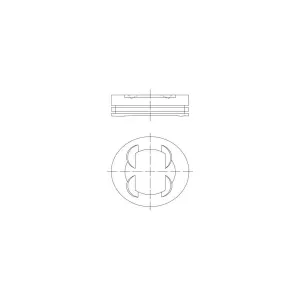 Piston Mahle 681pi00109000 Hyundai;Kia