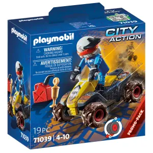 Pilote et quad 71039 PLAYMOBIL