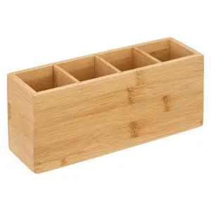 Organiseur 4 Compartiments Bambou - 5five