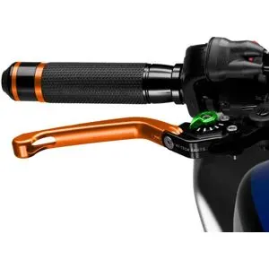 Levier de frein Puig rabattable 3.0 Orange Vert