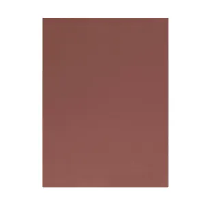 Drap plat influence percale brique