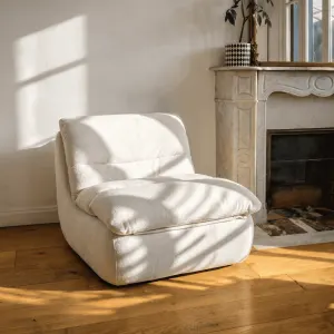 Fauteuil Nuvia - Blanc