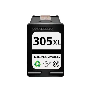 Cartouche Compatible Avec Hp 305 Xl Noir