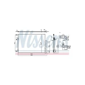 NISSENS 941288 Condenseur, climatisation