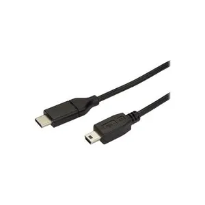 StarTech.com Câble USB-C vers Mini-USB de 2m, Câble de Transfert de Données, USB 2.0, USB-C, 2 m, U…