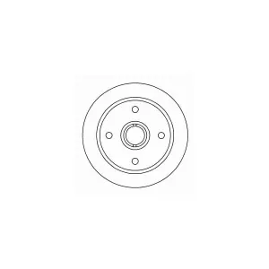 A.B.S. 15513 Disque de frein
