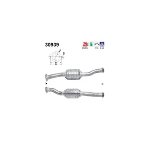 AS Catalyseur pour RENAULT: Clio (Ref: 30939)