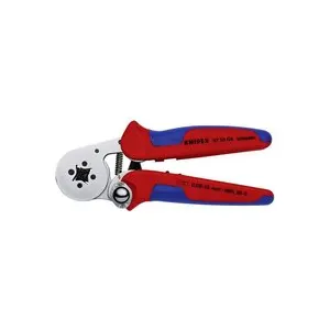 Pinces à sertir auto-ajustables pour embouts de câble, avec accès latéral Knipex (97 55 04)