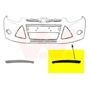 VAN WEZEL Spoiler pour FORD: Focus (Ref: 1945501)