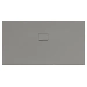 V&B; Bac à douche Squaro Infinity 170x90x4 cm, gris, installation affleurante ; Villeroy & Boch (UD…