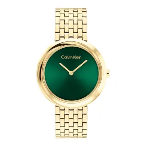 Montre Calvin Klein Twisted Bezel Vert