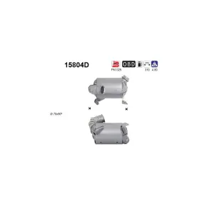 AS 15804D Catalyseur