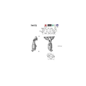 AS 74172 Catalyseur